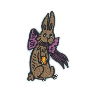 Picture of Bunny with Egg Machine Embroidery Design