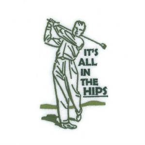Picture of Hip Man Machine Embroidery Design