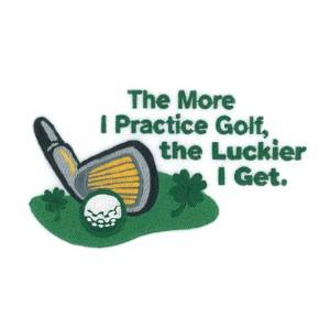 Picture of Practice Golf Machine Embroidery Design