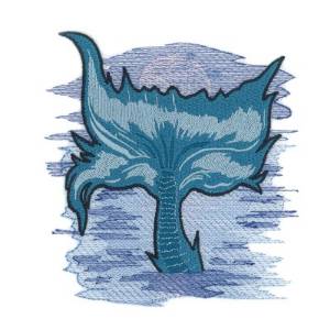 Picture of Mermaid Tail Machine Embroidery Design