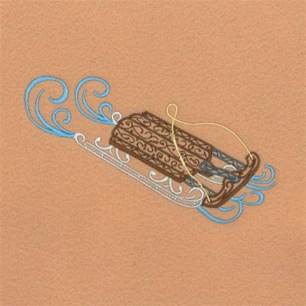 Picture of Filigree Sled Machine Embroidery Design