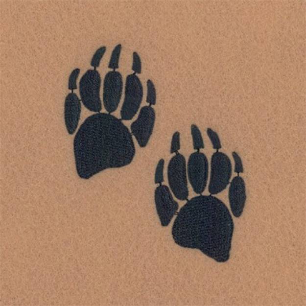 Picture of Bear Paws Machine Embroidery Design