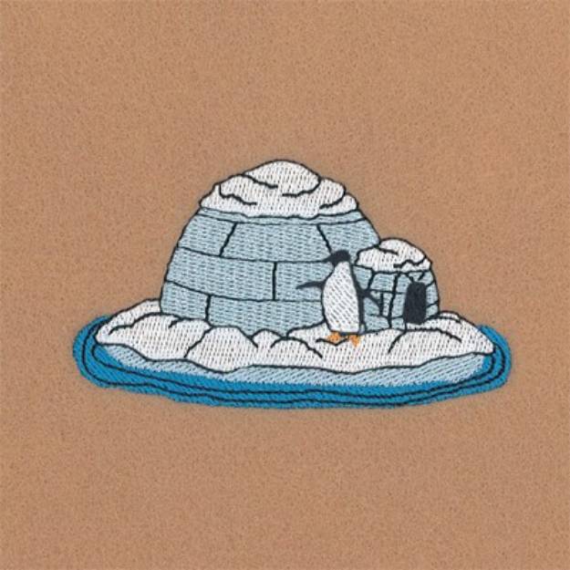 Picture of Igloo Machine Embroidery Design