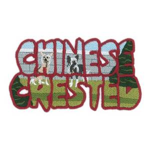Picture of Chinese Crested Scene Machine Embroidery Design