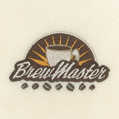 Brew Master Machine Embroidery Design
