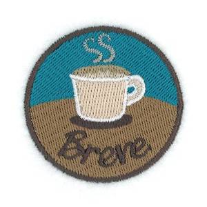 Picture of Breve Circle Machine Embroidery Design