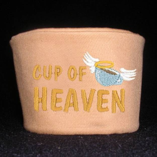 Picture of Cup Of Heaven Wrap Machine Embroidery Design