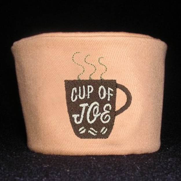 Picture of Cup Of Joe Wrap Machine Embroidery Design