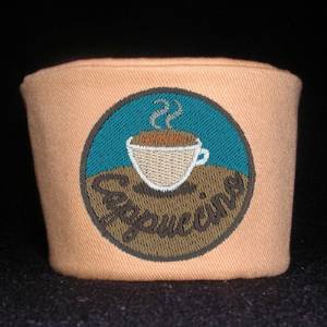 Picture of Cappuccino Circle Wrap Machine Embroidery Design