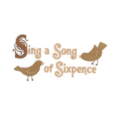 Sing A Song Machine Embroidery Design