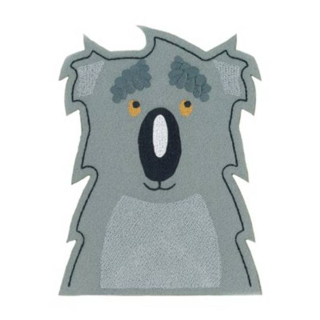 Picture of Koala Hand Puppet Machine Embroidery Design