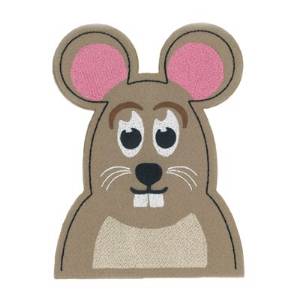 Picture of Mouse Hand Puppet Machine Embroidery Design