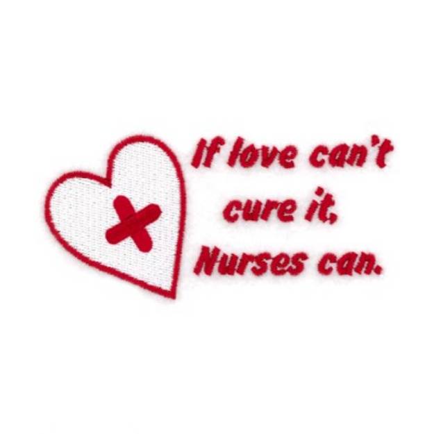 Picture of Nurses Can Cure Machine Embroidery Design