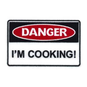 Picture of Danger Im Cooking Machine Embroidery Design