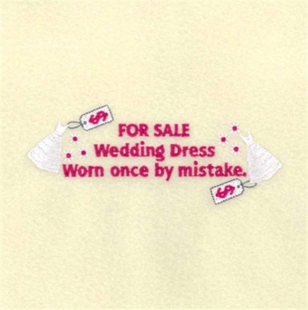 Picture of For Sale:  Wedding Dress Machine Embroidery Design