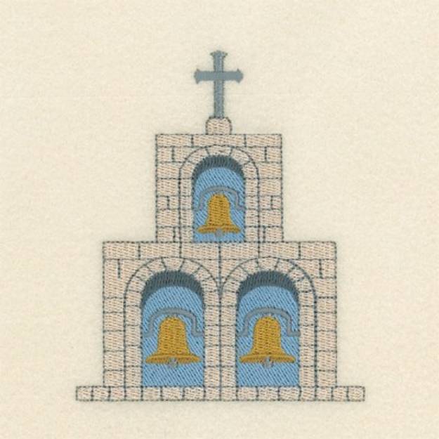 Picture of Church Bells Machine Embroidery Design