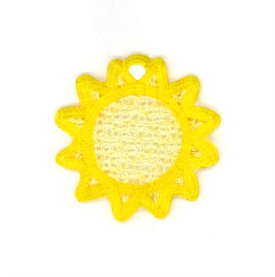 Flip Flop Sun Machine Embroidery Design