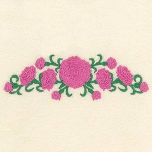 Picture of Carnation Arrangement Large Machine Embroidery Design
