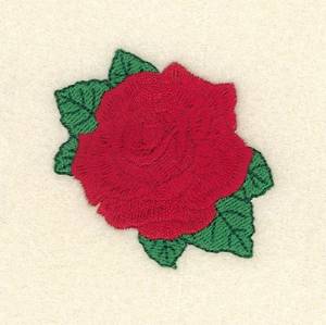 Picture of Rose Single Machine Embroidery Design