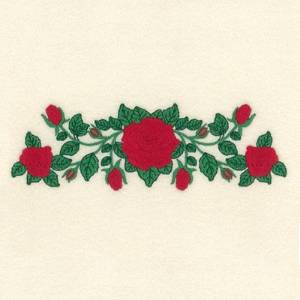 Picture of Rose Arrangement Large Machine Embroidery Design