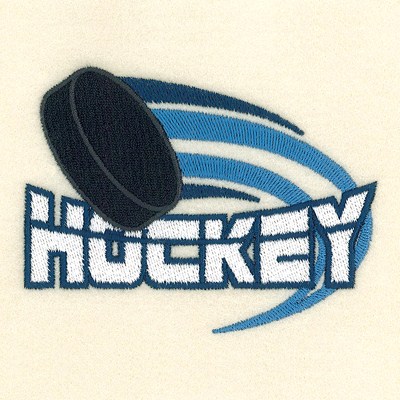 Hockey Left Chest Design Machine Embroidery Design