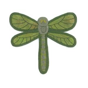 Picture of Dragonfly 3D Planter Machine Embroidery Design