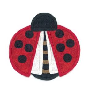 Picture of Ladybug 3D Planter Machine Embroidery Design
