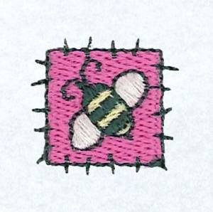 Picture of Bee Patch Machine Embroidery Design