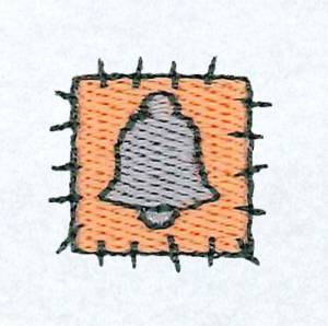 Picture of Silver Bell Patch Machine Embroidery Design