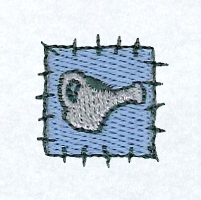 Watering Can Patch Machine Embroidery Design