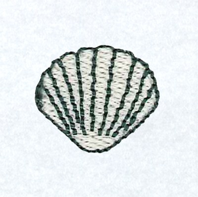 Mary Sea Shell Machine Embroidery Design