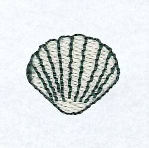 Picture of Mary Sea Shell Machine Embroidery Design