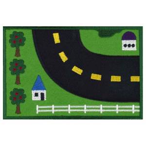 Picture of Car Placemat Panel 1 Machine Embroidery Design