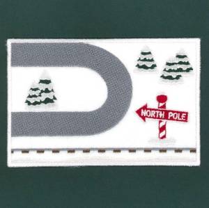 Picture of Christmas Placemat Machine Embroidery Design