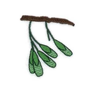 Picture of Blue Ash Seeds Machine Embroidery Design
