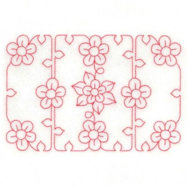 Picture of RW Flower Machine Embroidery Design