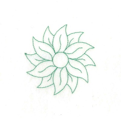 RW Floral Machine Embroidery Design