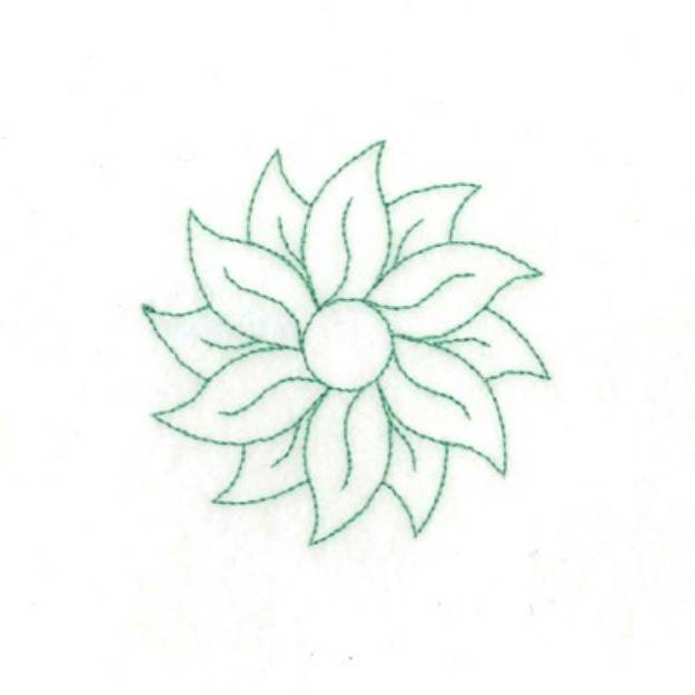 Picture of RW Floral Machine Embroidery Design
