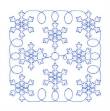 Picture of Square RW Snowflake Machine Embroidery Design