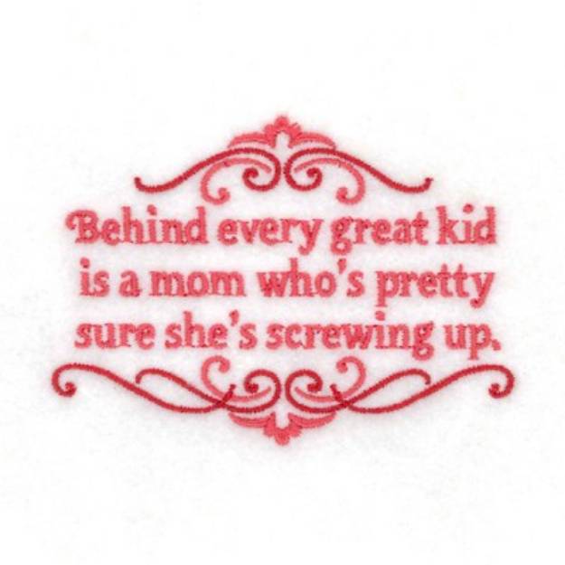 Picture of Every Great Kid Machine Embroidery Design