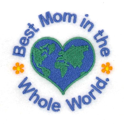 Best Mom Machine Embroidery Design