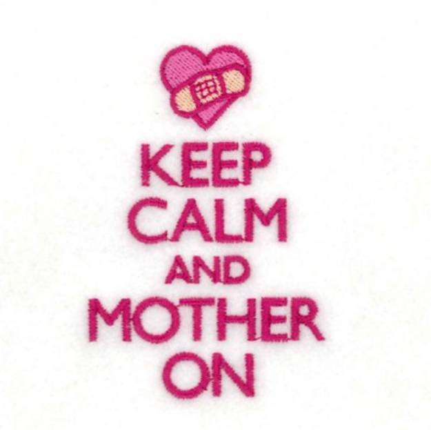 Picture of Keep Calm Machine Embroidery Design