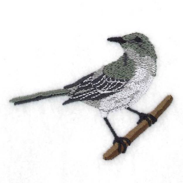 Picture of Mockingbird Machine Embroidery Design