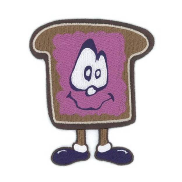 Picture of Humorous Toast Machine Embroidery Design