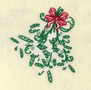 Picture of Mistletoe Machine Embroidery Design