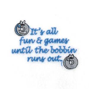 Picture of Fun And Games Machine Embroidery Design