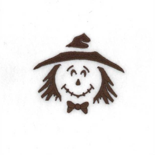 Picture of Scarecrow Face Machine Embroidery Design