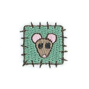 Picture of Mouse Patch Machine Embroidery Design