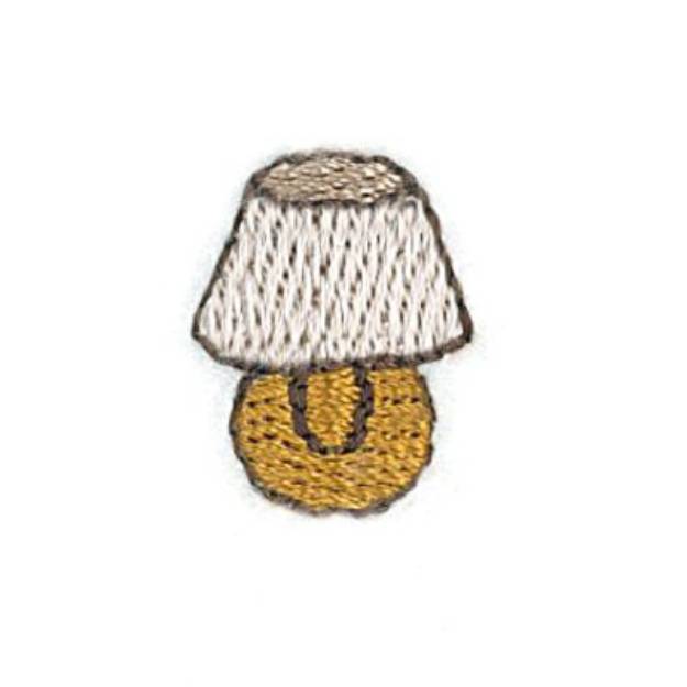 Picture of Hickory Lamp Machine Embroidery Design