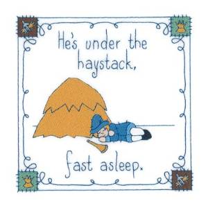 Picture of Under the Haystack Machine Embroidery Design